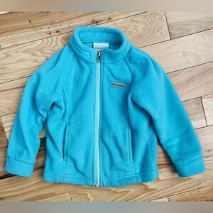 Columbia Girls' Benton Springs™ Fleece Jacket 3T Geyser Blue